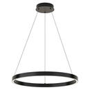 Bild 1 von Pendelleuchte, Schwarz, Metall, rund,rund, A, 60x60x120 cm, CE, höhenverstellbar, beliebig kürzbar, gleichmäßige Lichtverteilung, Lampen & Leuchten, Innenbeleuchtung, Hängelampen, Pendelleuchten