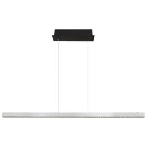 Globo Led-Hängeleuchte, Schwarz, Alu, Metall, 9x120 cm, höhenverstellbar, Touch (on/off), Lampen & Leuchten, Leuchtenserien