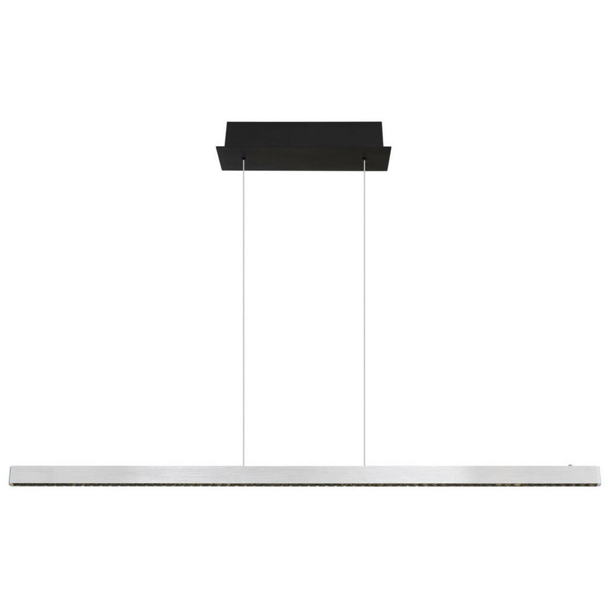 Bild 1 von Globo Led-Hängeleuchte, Schwarz, Alu, Metall, 9x120 cm, höhenverstellbar, Touch (on/off), Lampen & Leuchten, Leuchtenserien