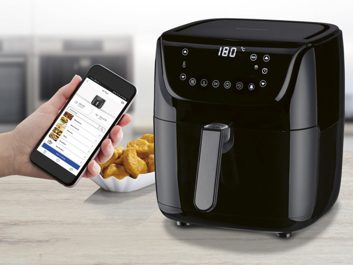 Bild 3 von SILVERCREST® KITCHEN TOOLS Heißluftfritteuse Smart XL »SHFS 2150 A1«, 5,5 l, 2150 W