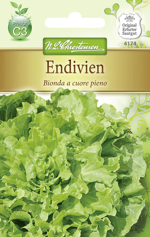 N.L.Chrestensen Saatgut Endivien ca. 400 Pflanzen von Globus Baumarkt