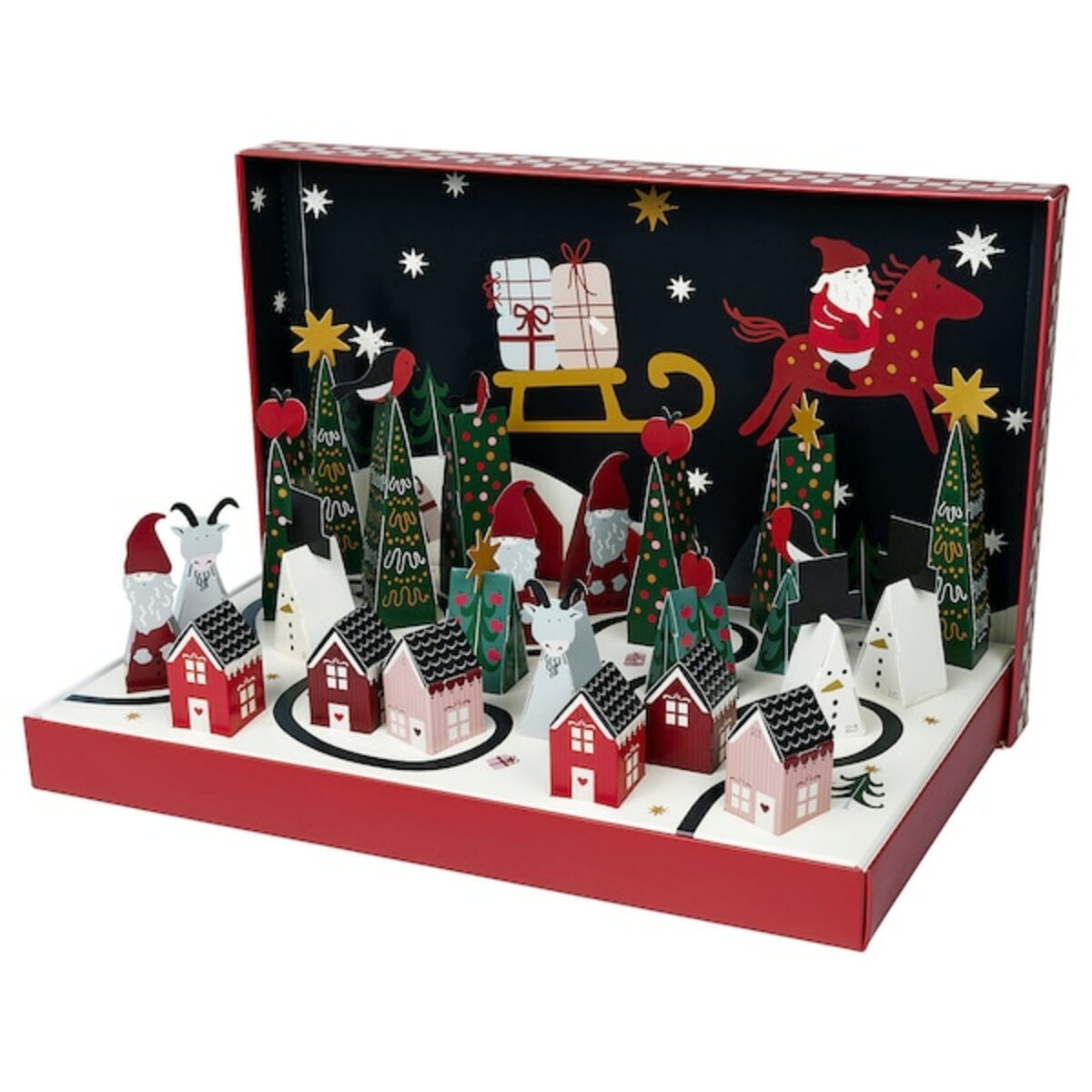 Bild 1 von VINTERFINT  Adventskalender 24 Päckchen 34x54x5 cm