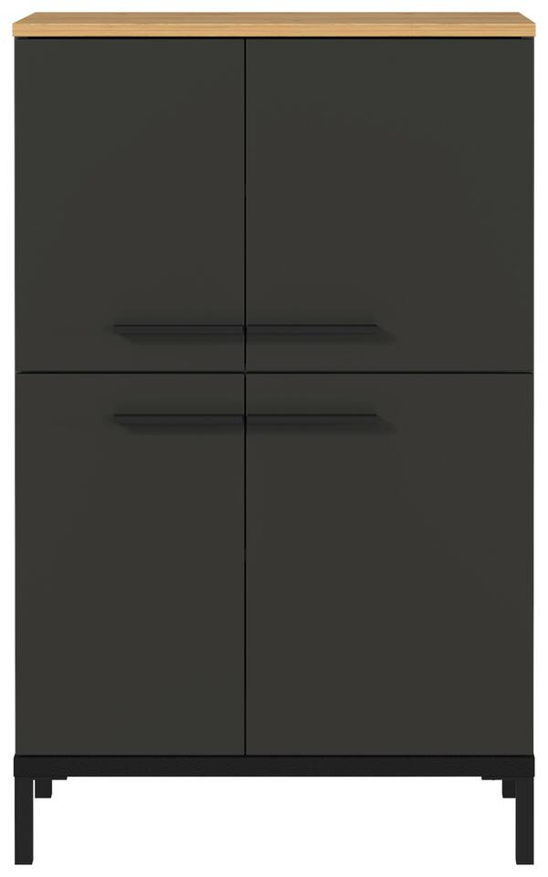 Bild 1 von HIGHBOARD Yonkers Graphitfarben B: 60 cm, Graphitfarben, Eichefarben