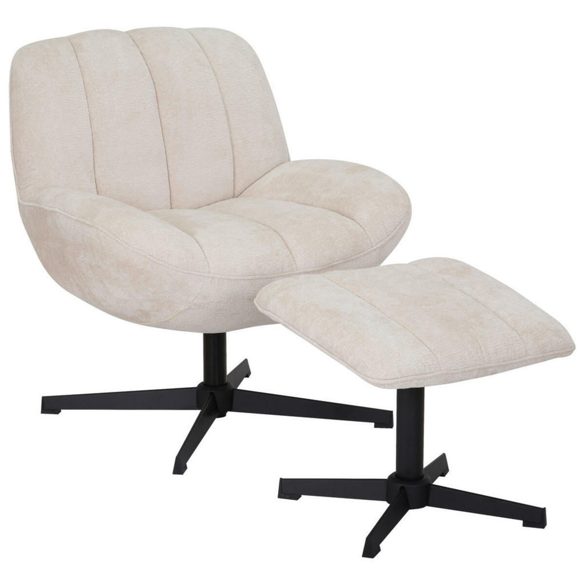 Bild 1 von Livetastic Sessel, Beige, Textil, 75x73x77 cm, Wohnzimmer, Sessel, Polstersessel