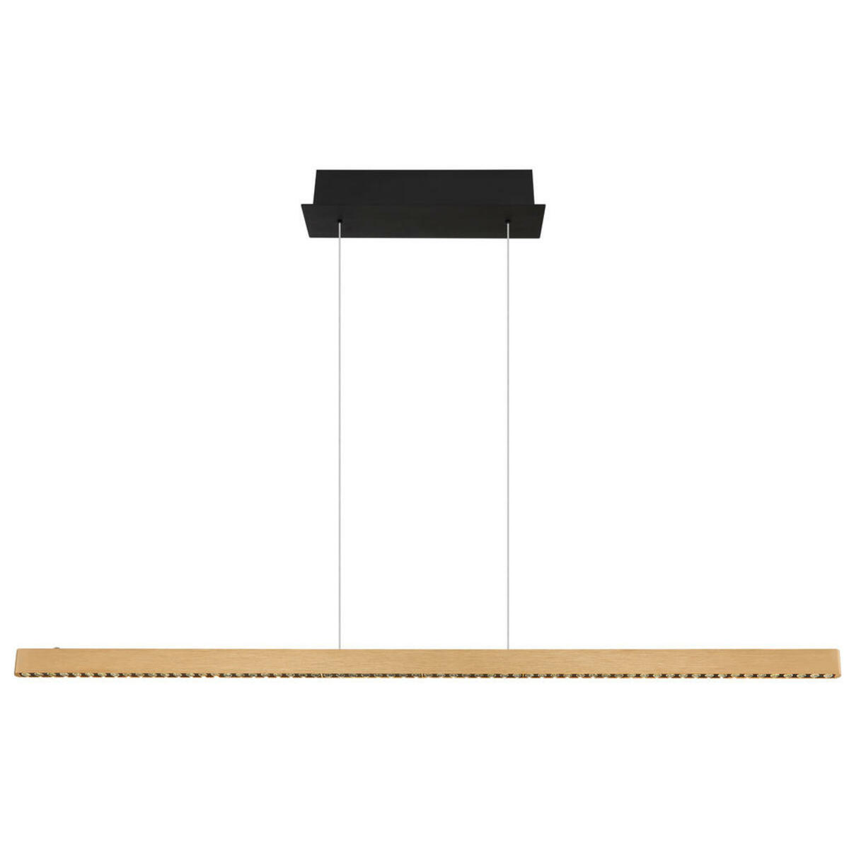 Bild 1 von Globo Led-Hängeleuchte, Schwarz, Kupfer, Metall, 9x120 cm, höhenverstellbar, Touch (on/off), Lampen & Leuchten, Leuchtenserien