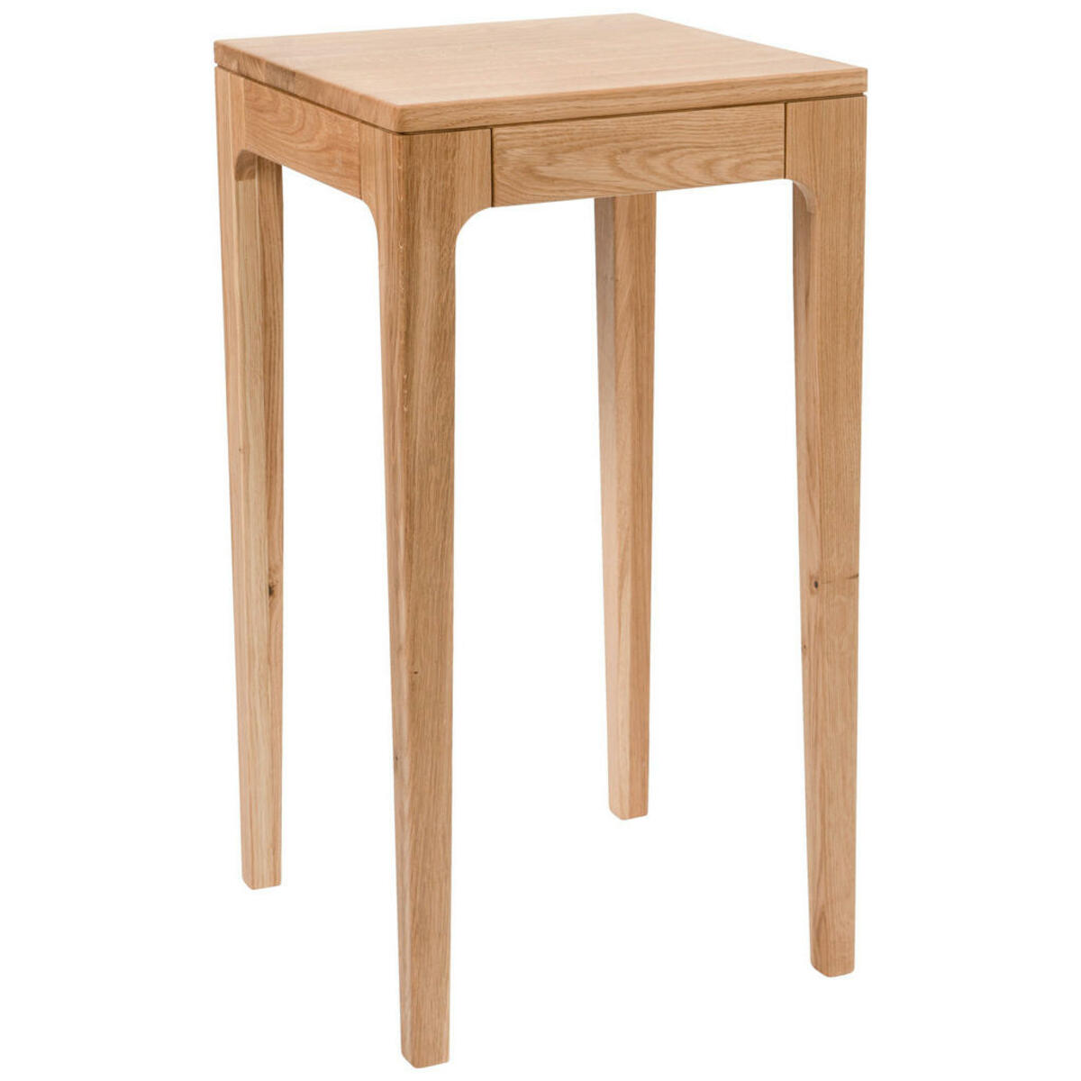 Beistelltisch, Wildeiche, Holz, Wildeiche, massiv, quadratisch, eckig