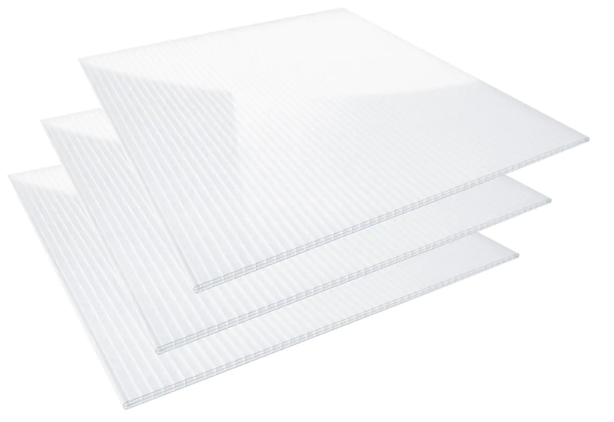 PCHohlkammerplatte 250 x 98 cm 1,6 mm klar 3für2Aktion von Globus