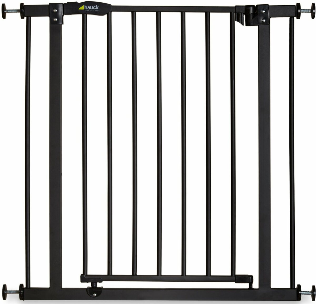 Bild 1 von Hauck Türschutzgitter Close N Stop inklusive 21 cm Extension, charcoal, auch als Treppenschutzgitter verwendbar