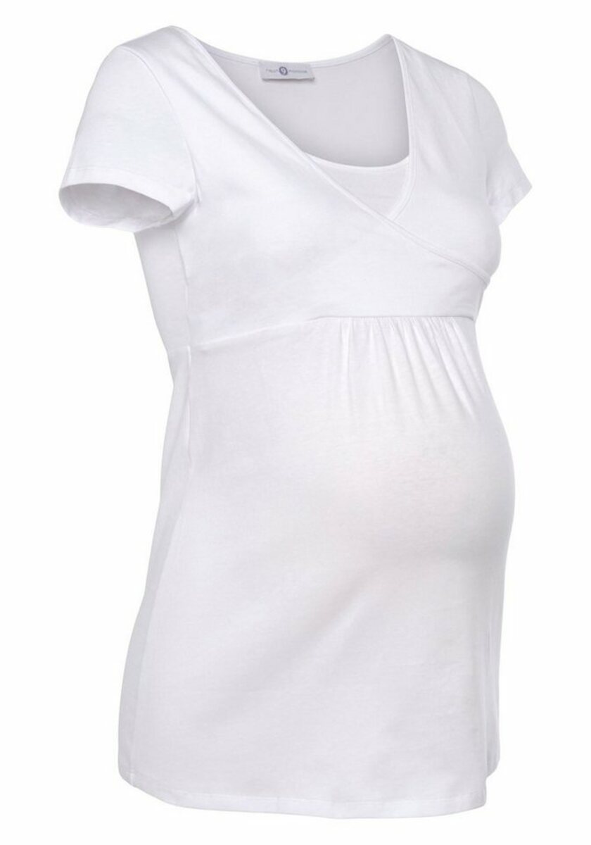 Bild 1 von Neun Monate Umstandsshirt mit bequemer Stillfunktion