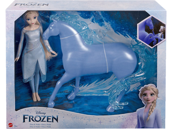 Bild 1 von BARBIE HLW58 Disney Die Eiskönigin Elsa & Nokk Spielzeugpuppe Mehrfarbig