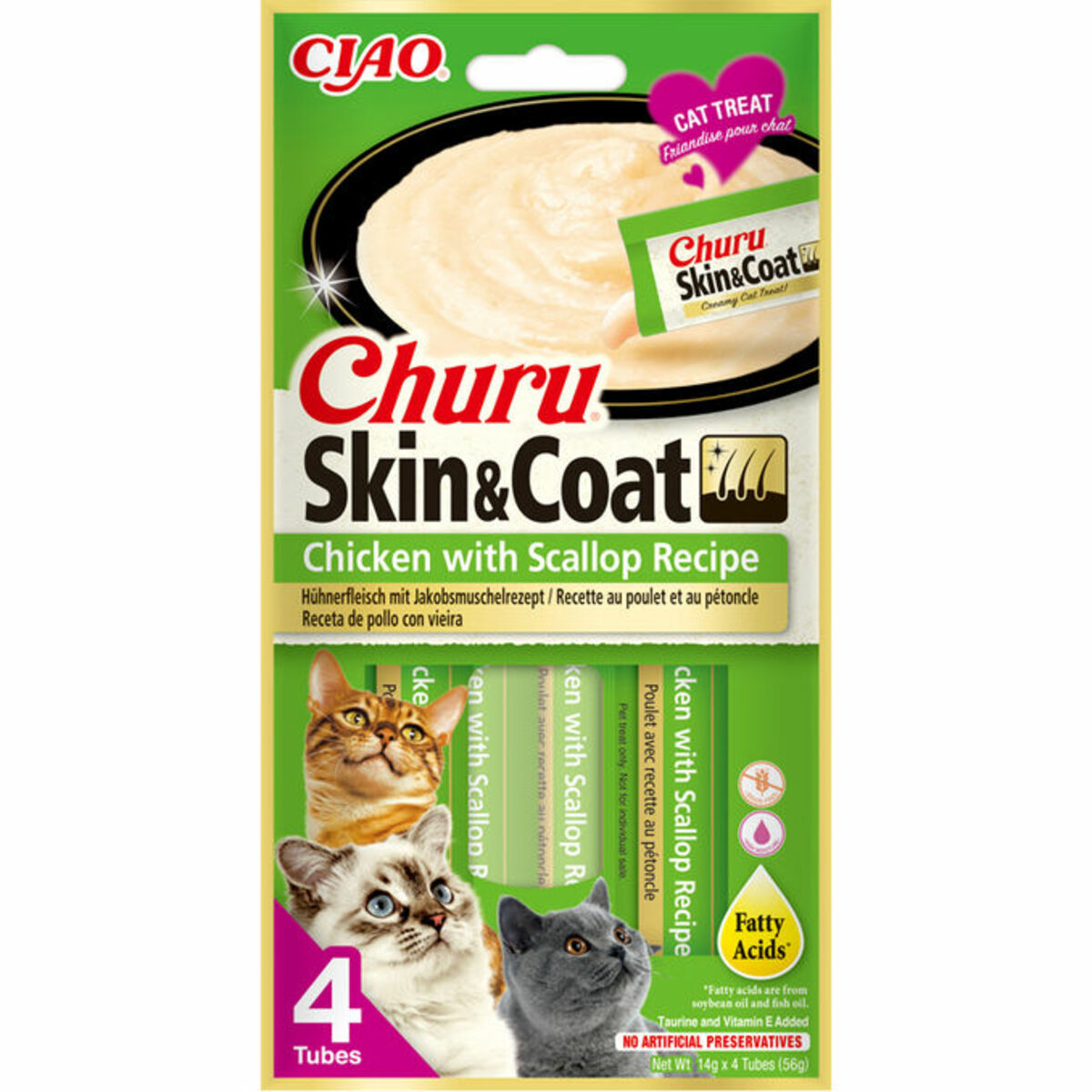 Bild 1 von CIAO Katzensnack Huhn mit Jakobsmuschel