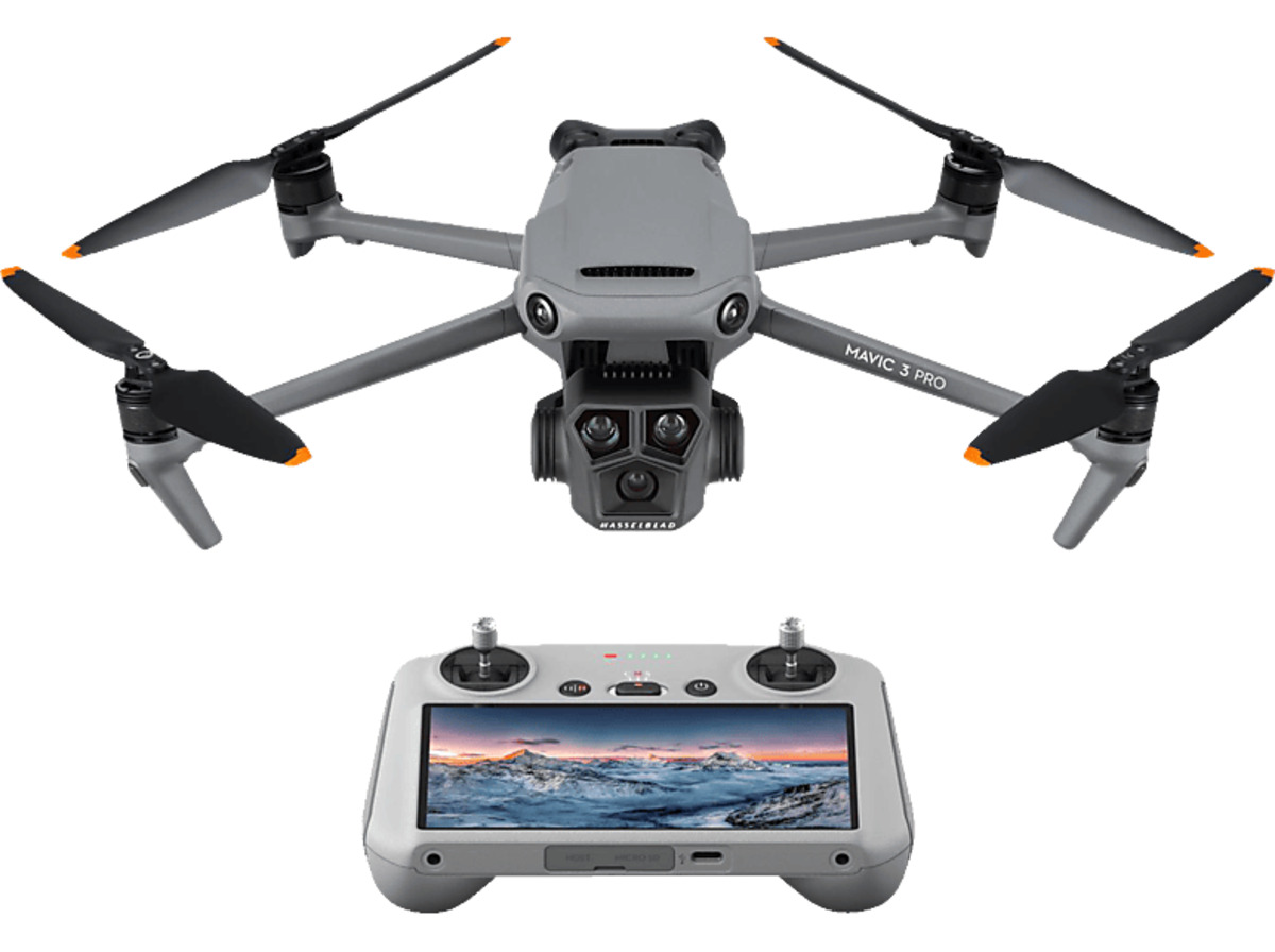 Bild 1 von DJI Mavic 3 Pro (DJI RC) Drohne, Grau/Schwarz