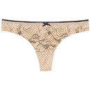 Bild 1 von Damen String mit floraler Spitze CREME