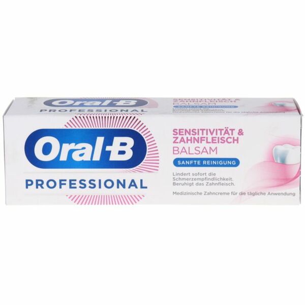 Bild 1 von Oral-B Zahnpasta Sensitivität & Zahnfleischbalsam