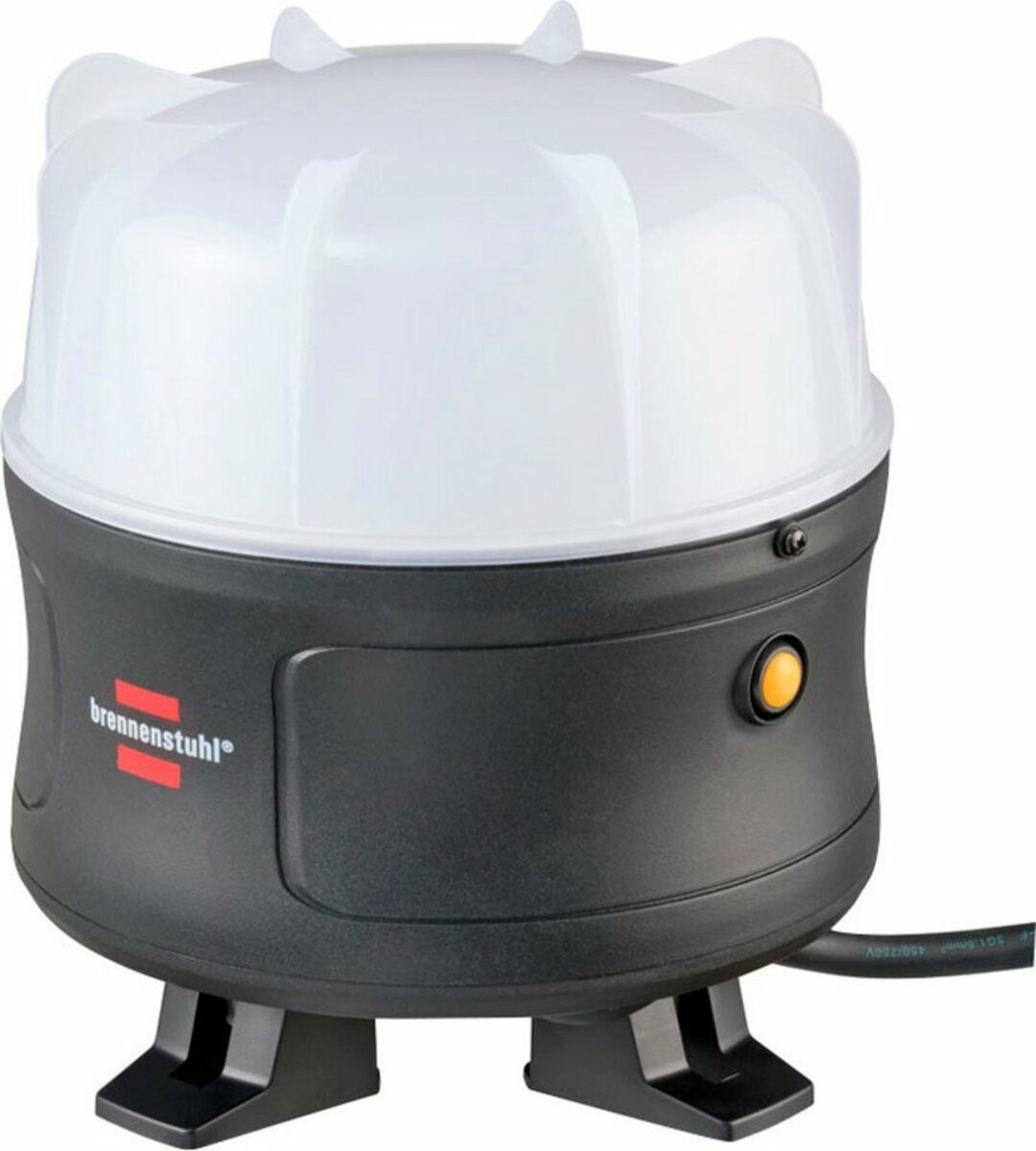 Bild 1 von Brennenstuhl LED Baustrahler 360°, Dimmfunktion, Ein-/Ausschalter, LED fest integriert, Tageslichtweiß, mit 3 m Kabel