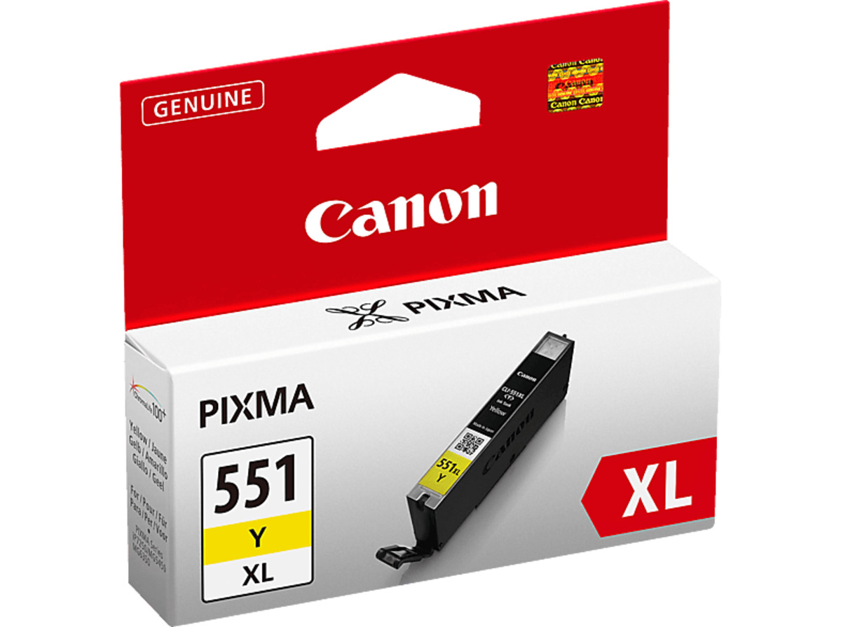 Bild 1 von CANON CLI 551XL Y Tintenpatrone Gelb (6446B001)