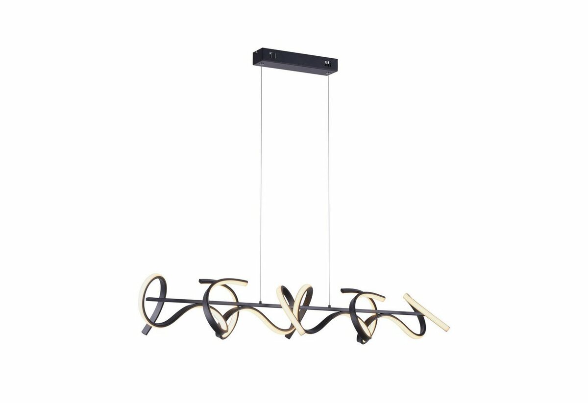 Bild 1 von Leuchten Direkt LED Deckenleuchte CURLS, Dimmfunktion, Memory, nach Trennung vom Netz, LED fest integriert, Warmweiß, LED