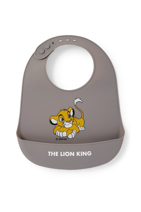 Bild 1 von C&A Der König der Löwen-Silikon-Lätzchen, Grau, Größe: 1 size