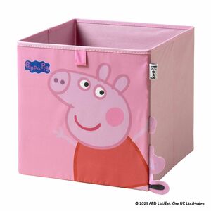 Lifeney Aufbewahrungsbox Peppa Pig tanzend, 33x33x33cm