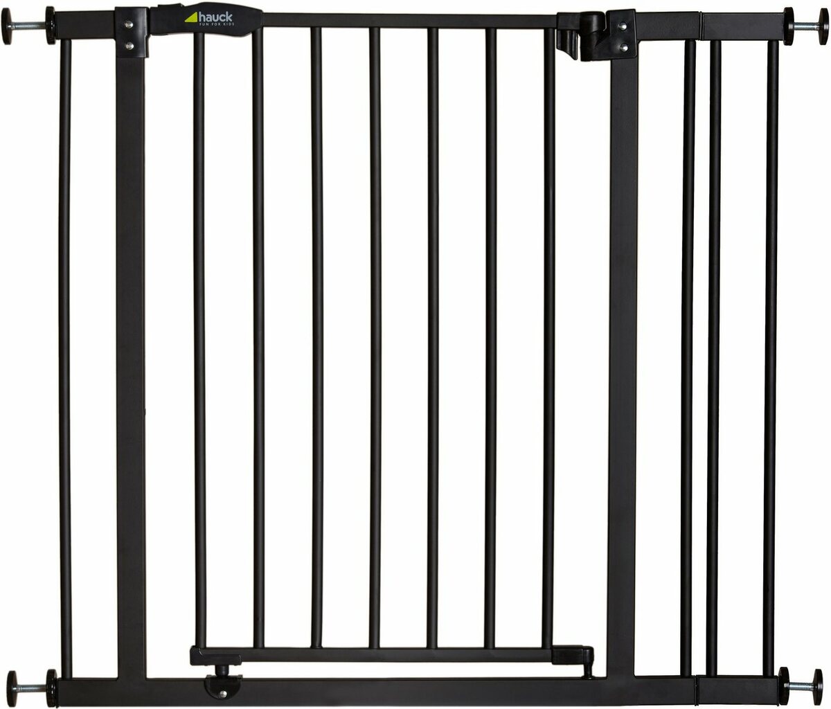 Bild 1 von Hauck Türschutzgitter Close N Stop inklusive 9 cm Extension, charcoal, auch als Treppenschutzgitter verwendbar