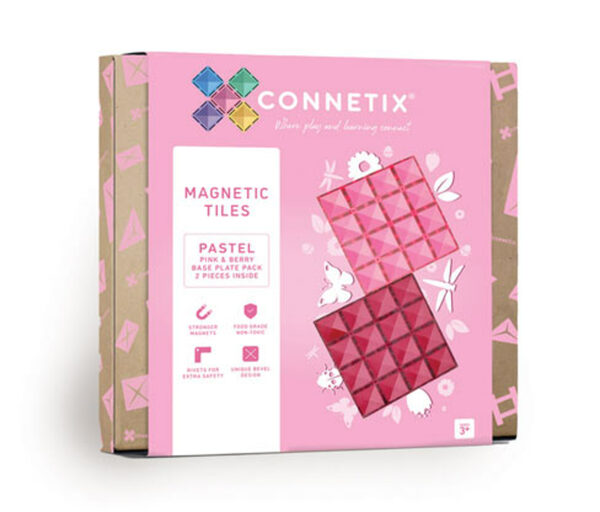 Bild 1 von Connetix Magnetspielzeug Basisplatten, pastell