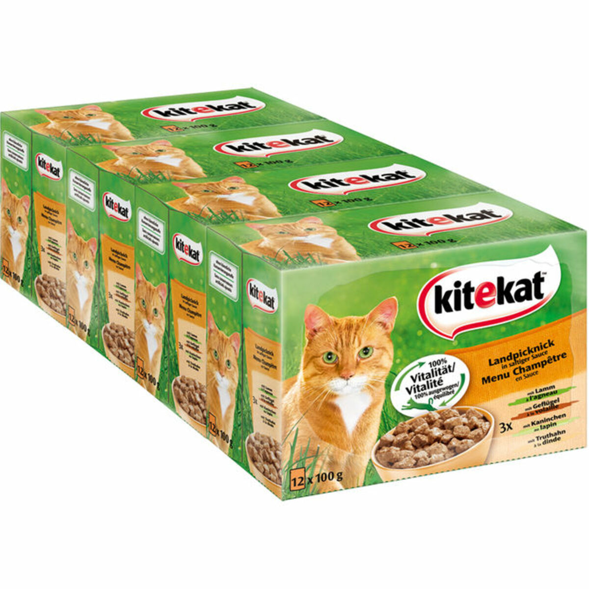 Bild 1 von Kitekat Landpicknick in Sauce, 48er Pack