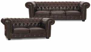 Edinburgh													Chesterfield 3-Sitzer + 2-Sitzer Sofa