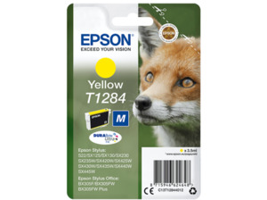 EPSON Original Tintenpatrone Gelb (C13T12844012)