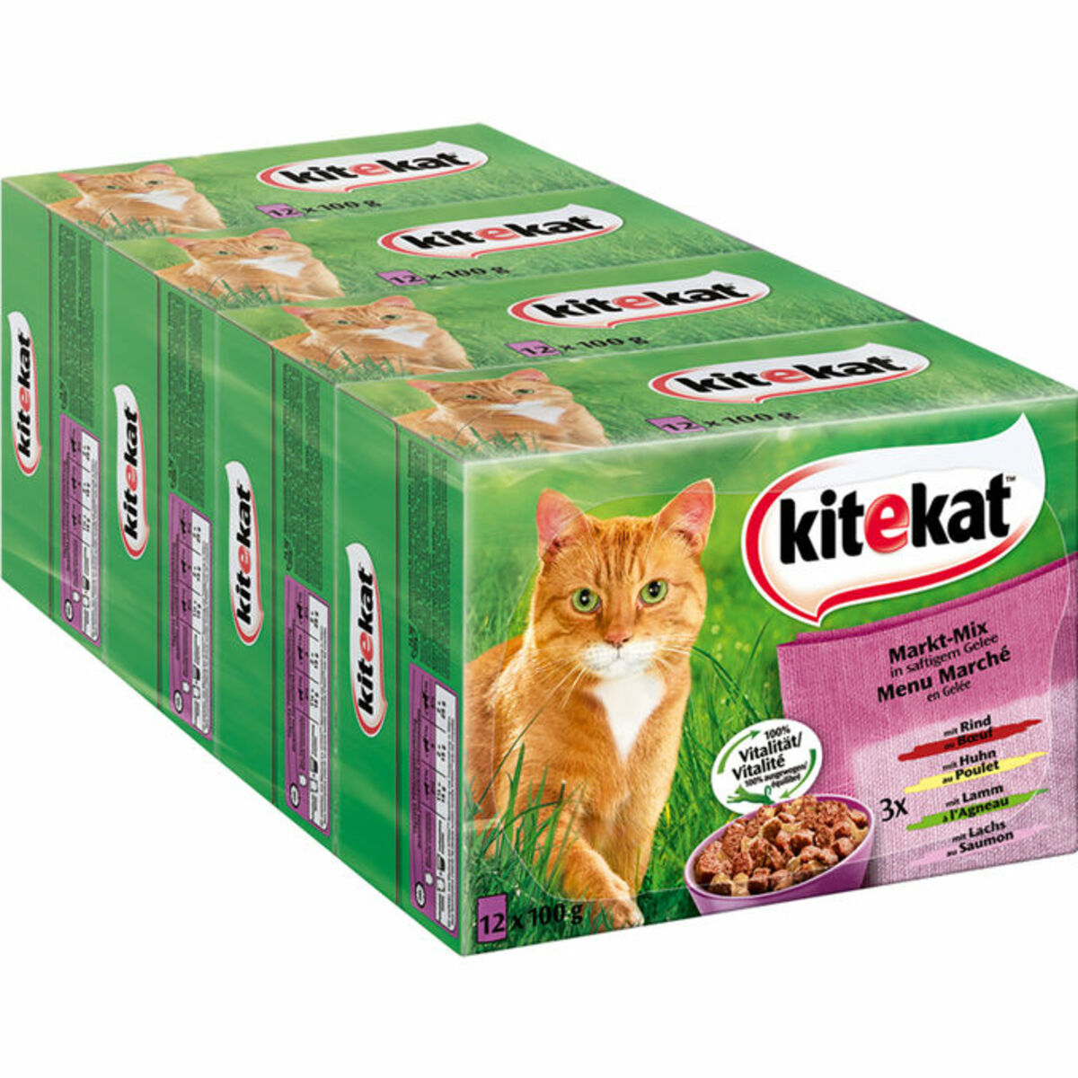 Kitekat Markt Mix in Gelee, 48er Pack von Motatos ansehen!