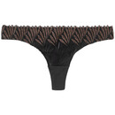 Bild 1 von Damen String mit Glitzer-Details SCHWARZ