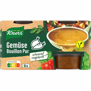 Knorr 2 x Gemüse Bouillon pur