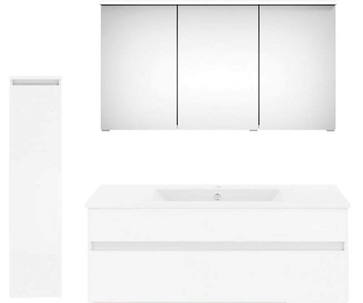 Bild 1 von Puris Badkombination GET2YOU 21, Holznachbildung