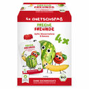 Bild 1 von Freche Freunde BIO Quetschie Apfel, Wassermelone & Banane, 4er Pack