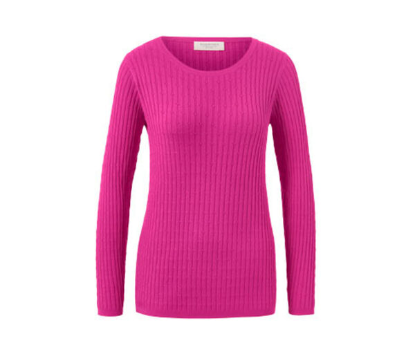 Bild 1 von Zopfstrickpullover, pink