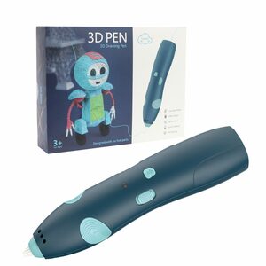 Aoucheni 3D-Drucker-Stift 3D Drucker Stift mit 1.75mm PCL Filament 3 Farben Set, Jede Farbe 6M