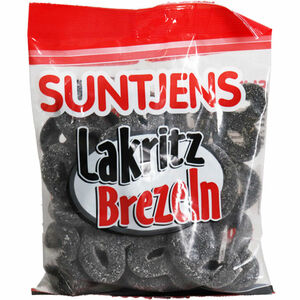 Suntjens Lakritz Brezeln