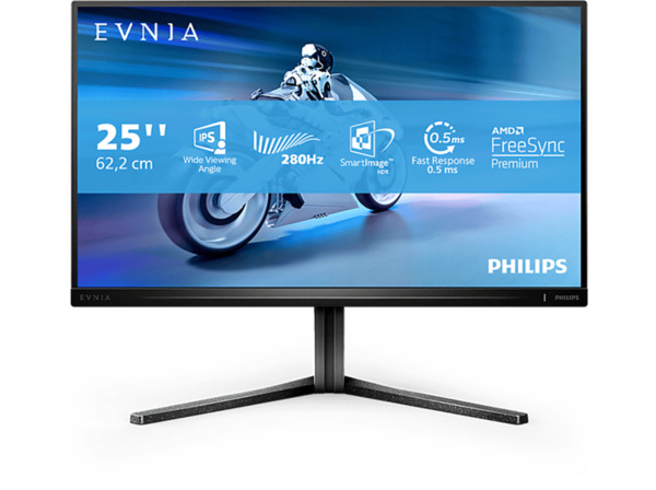 Bild 1 von PHILIPS Evnia 25M2N5200P 24,5 Zoll Full-HD Gaming Monitor (0,5 ms Reaktionszeit, 280 Hz)