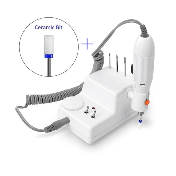 Bild 1 von JSDA® Nagelfräser elektrisch JD6MW 0-25000 U/Min mit Premium Keramik Bit für Maniküre Pediküre