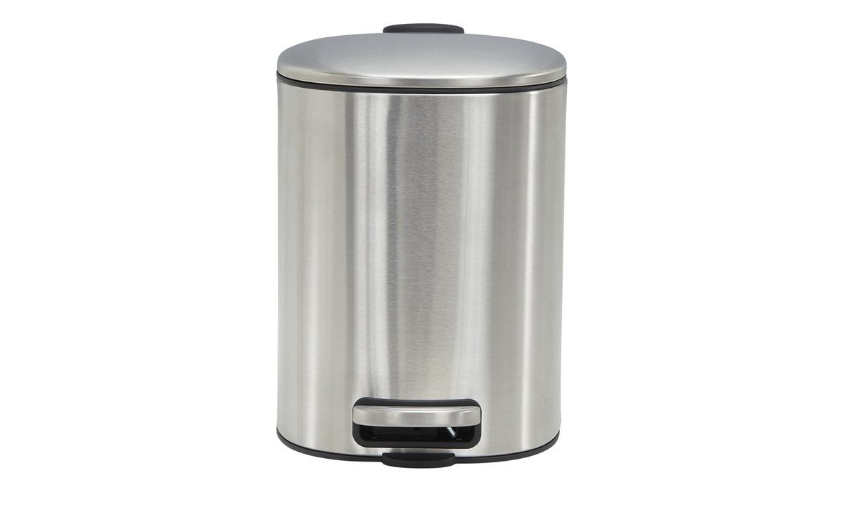 Bild 1 von KHG Treteimer eckig silber Edelstahl Maße (cm): B: 25,2 H: 27 T: 20 Küchenzubehör