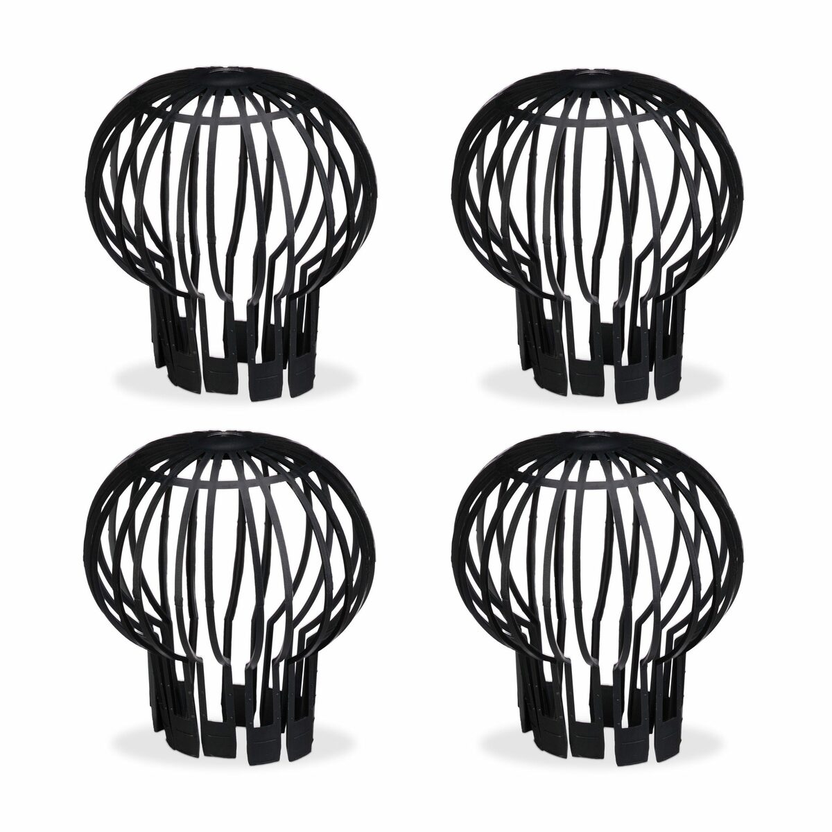 Bild 1 von relaxdays Laubschutznetz Fallrohrschutz Laubstopp im 4er Set