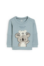 Bild 1 von C&A Koala-Baby-Sweatshirt, Blau, Größe: 68