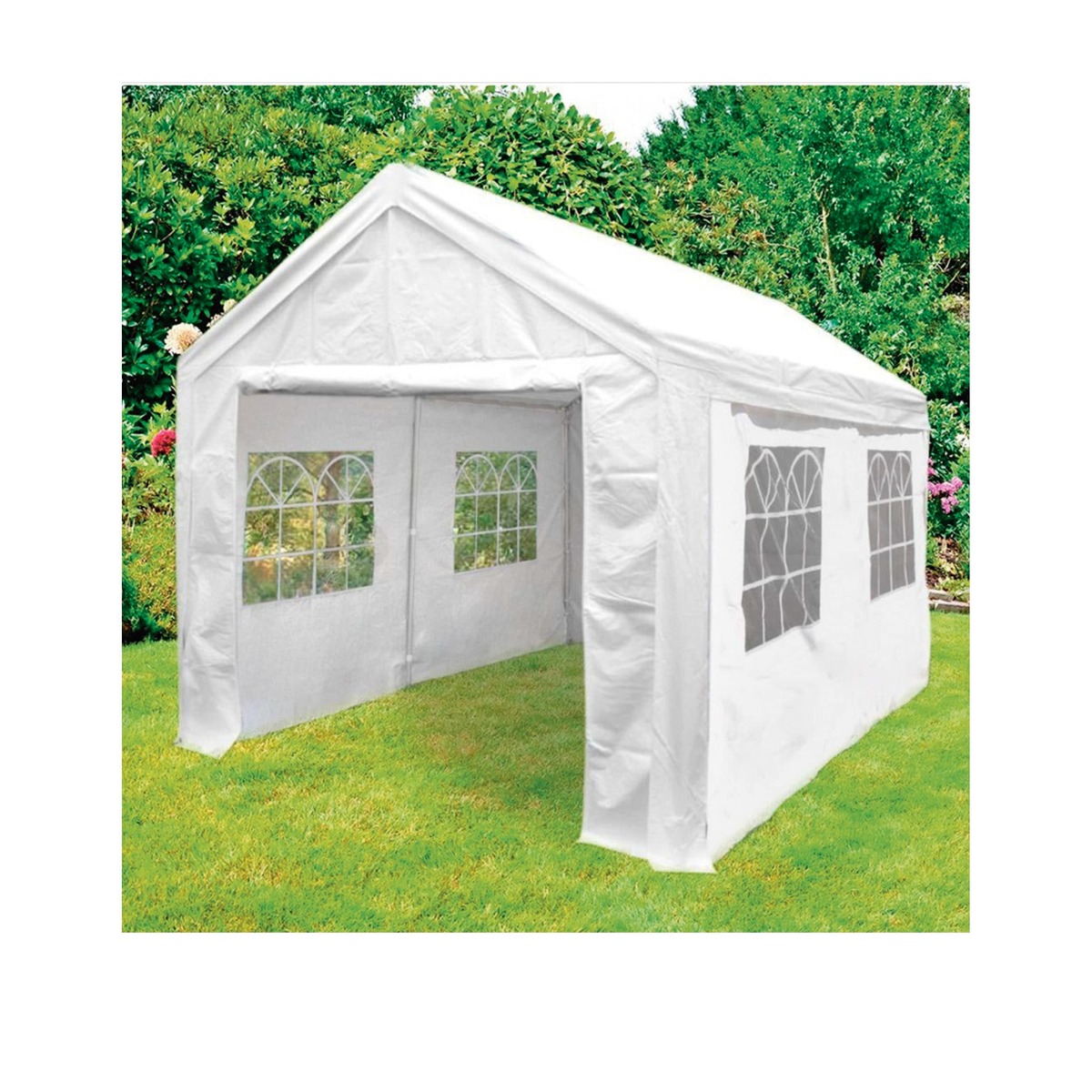 Bild 1 von Universalzelt 3x6m weiß mit Seitenwänden