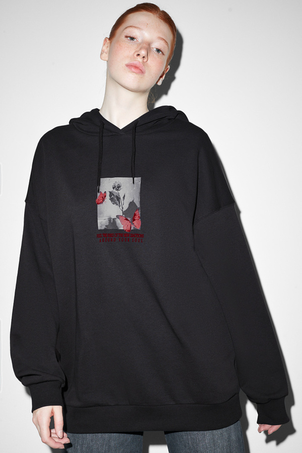 Bild 1 von C&A CLOCKHOUSE-Hoodie, Grau, Größe: XS