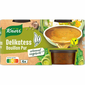 Knorr 2 x Delikatess Bouillon pur