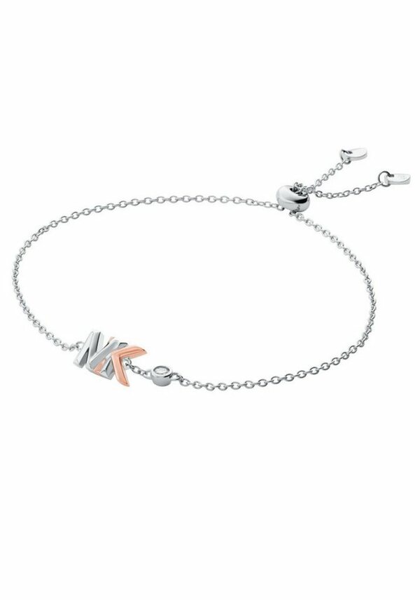 Bild 1 von MICHAEL KORS Silberarmband Schmuck Geschenk Premium, Armkette mit MK Logo, Perfekt zu Kleid, Shirt, Jeans, Sneaker! Anlass Weihnachten Geburtstag