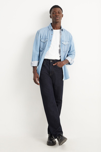 C&A Straight Jeans-LYCRA®, Blau, Größe: W38 L30