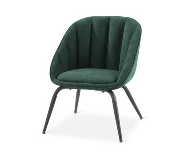 Bild 1 von Gepolsterter Stuhl, grau-grün
