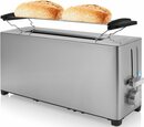 Bild 1 von PRINCESS Toaster 142401, 1 langer Schlitz, 1050 W, Brötchenaufsatz, 7 Bräunungsstufen, Krümelschublade