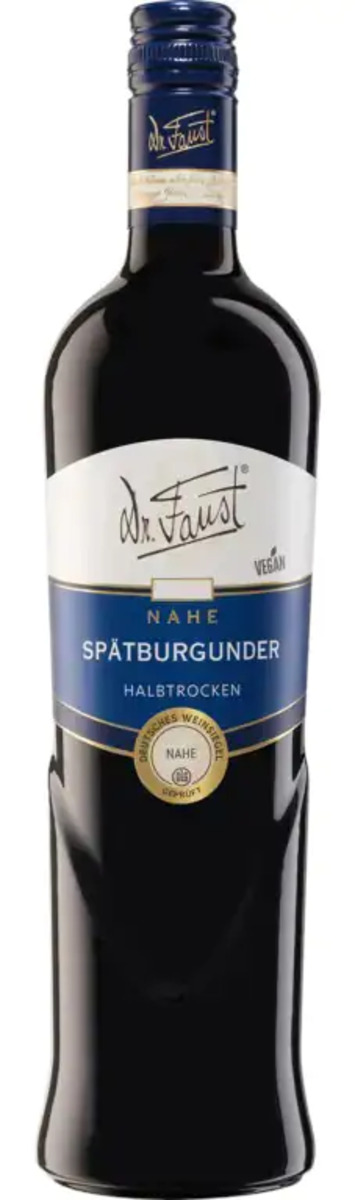 Bild 1 von Dr. Faust Rotwein Spätburgunder trocken Deutschland 1 x  0,75 L