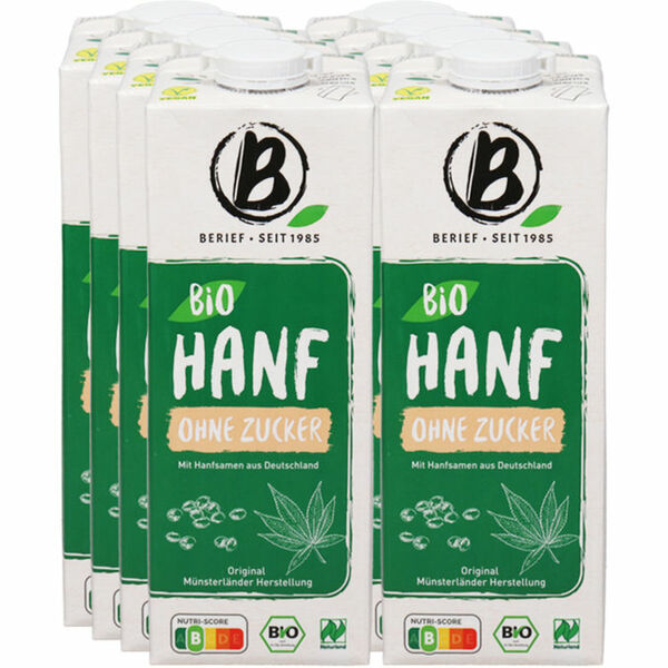 Bild 1 von Berief BIO Hanfdrink, 8er Pack